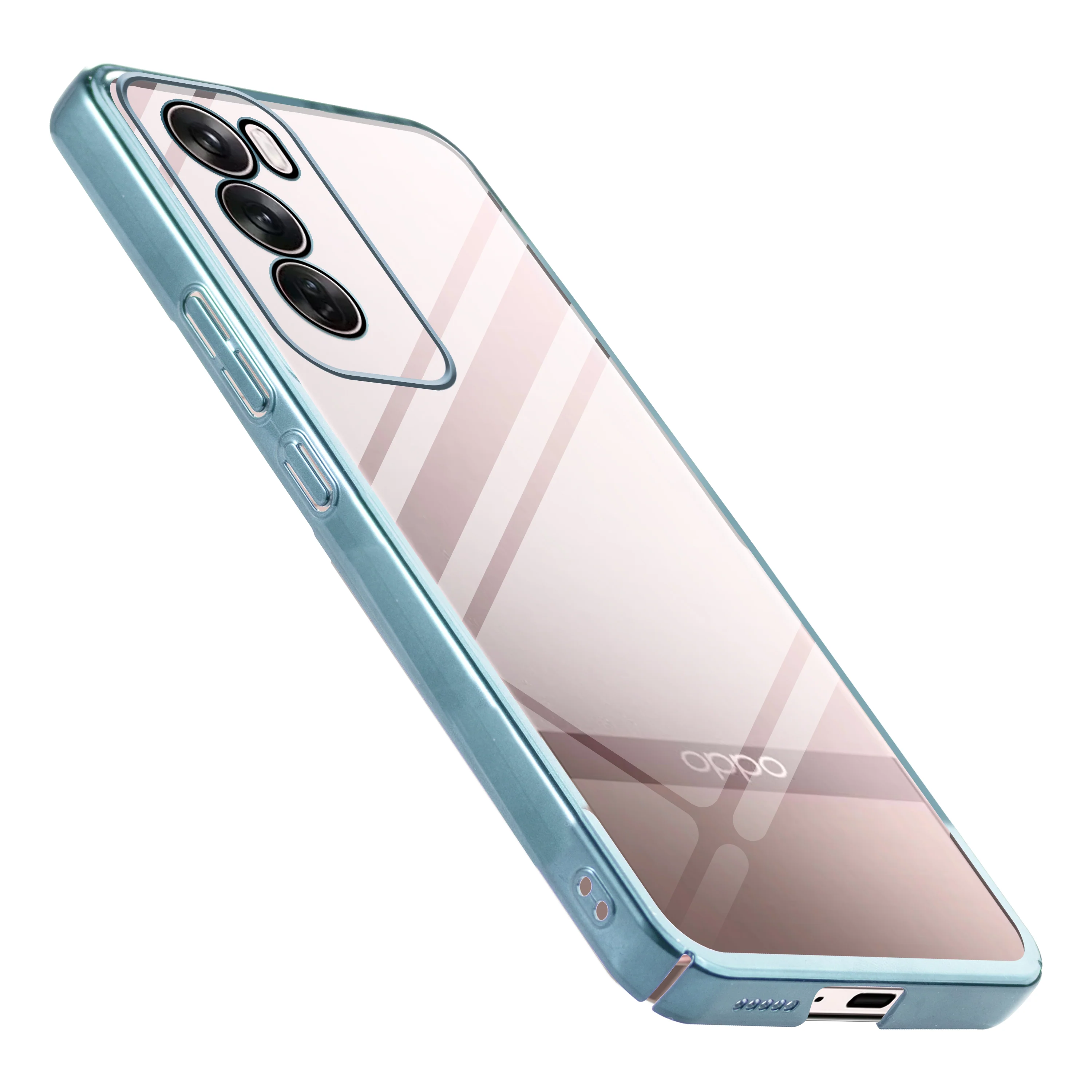 Transparent Edge Hard Case For Oppo Reno 12 Pro 5G - Image 23