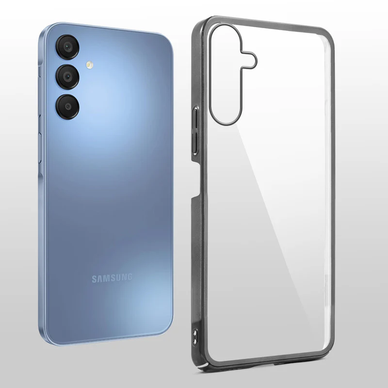 Transparent Edge Hard Case For Samsung F15 5G