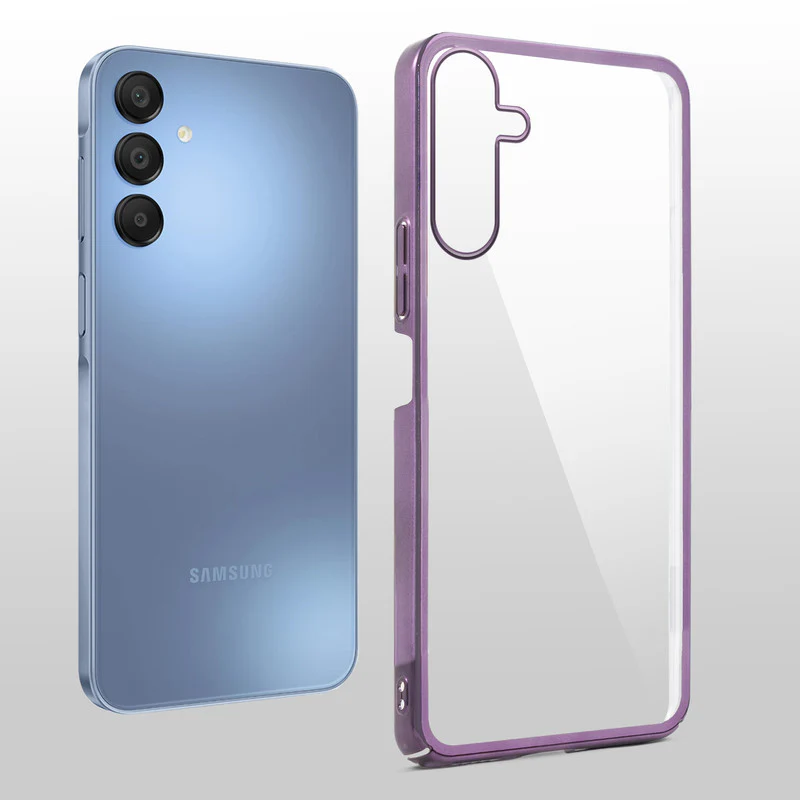 Transparent Edge Hard Case For Samsung F15 5G - Image 19