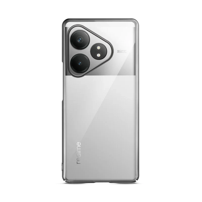 Transparent Edge Hard Case With Camera Protection for Realme GT 6T 5G - Image 3