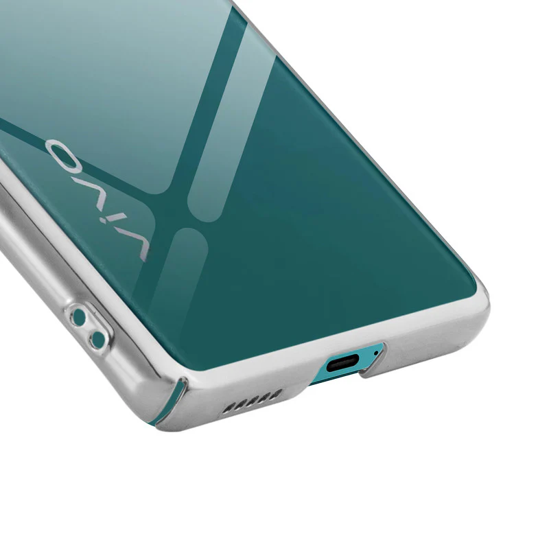 Transparent Edge Hard Case With Camera Protection For Vivo V30 5G - Image 24