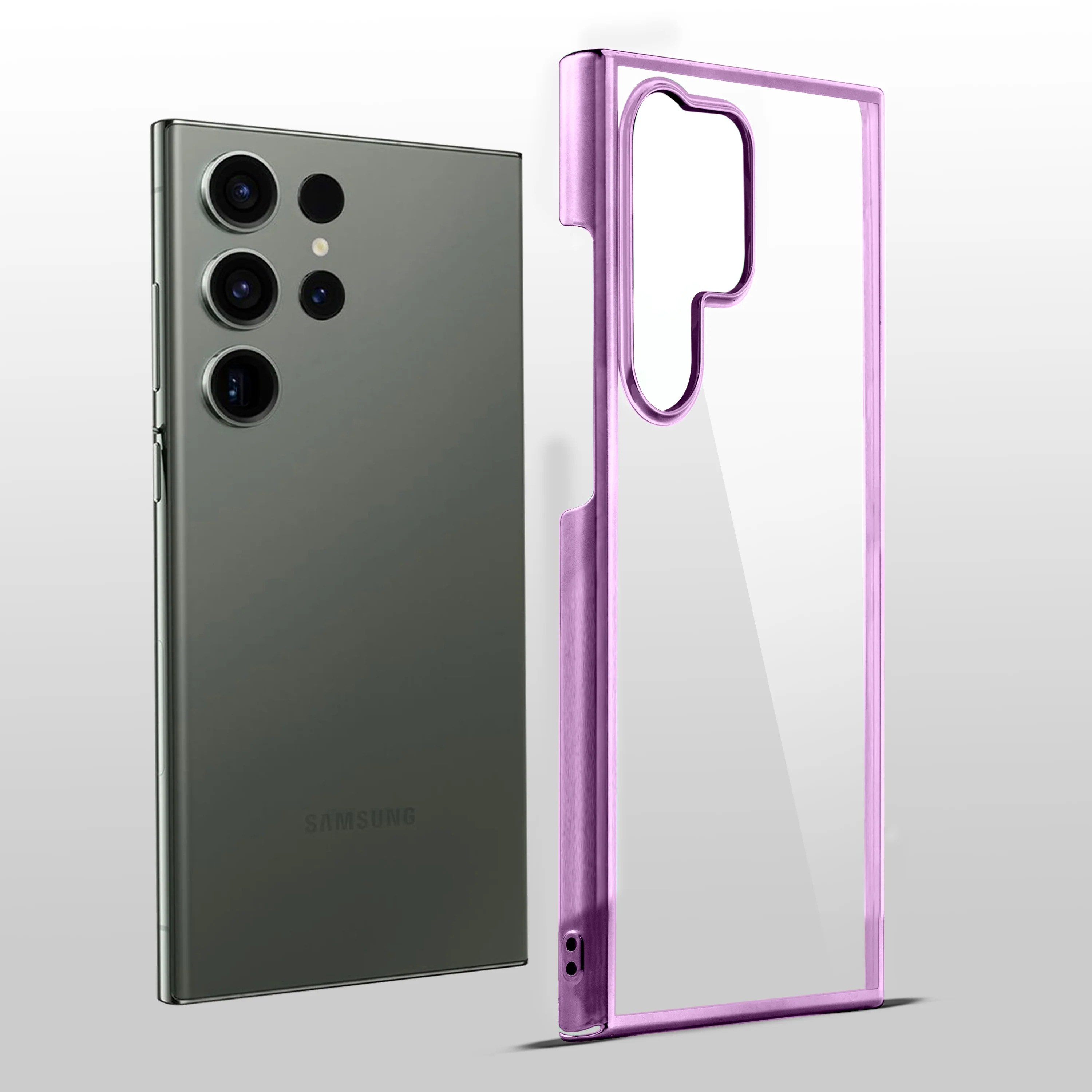 Shiny Edge Hard Case For Samsung S22 Ultra 5G - Image 25