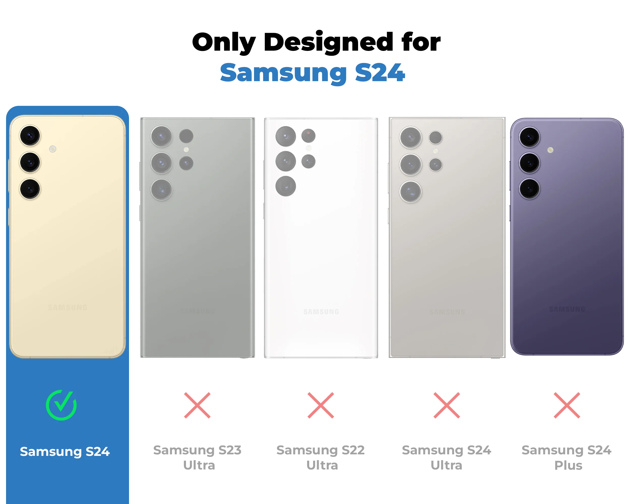 Shiny Edge Hard Case For Samsung S24 5G - Image 2