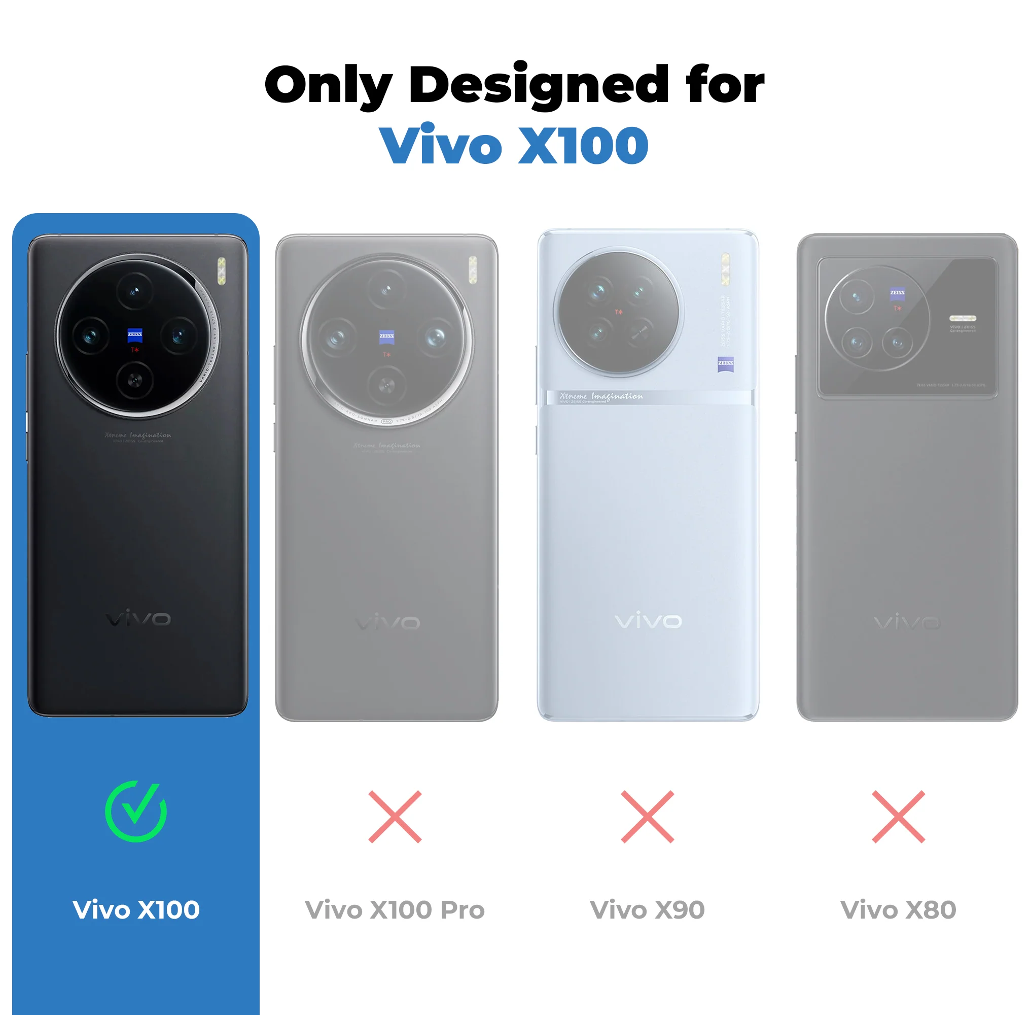 Shiny Edge Hard Case For Vivo X100 5G - Image 8