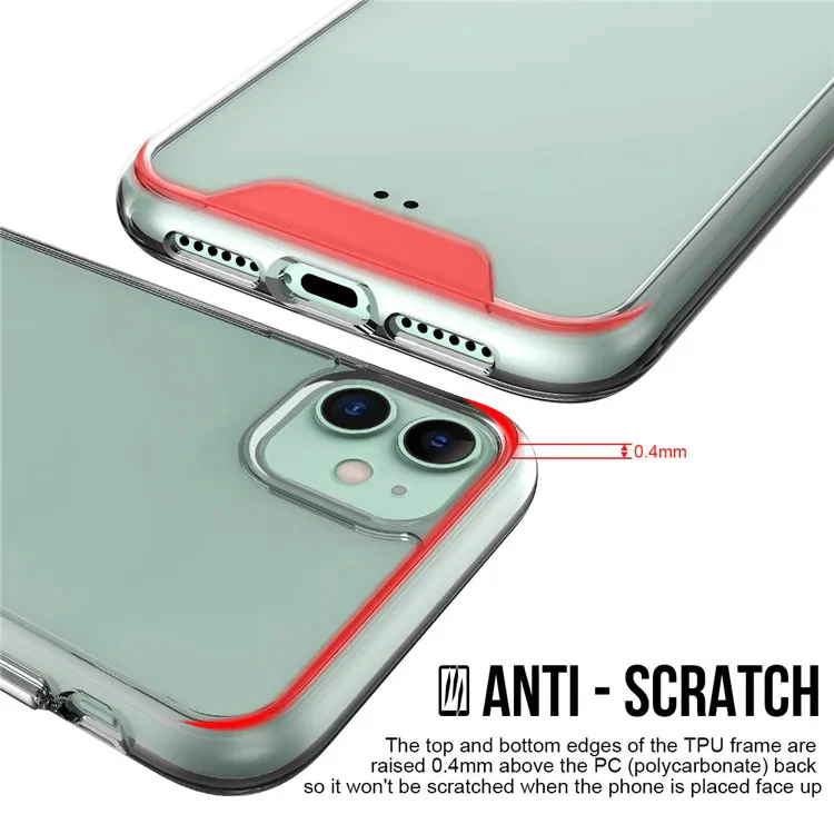 Crystal Clear Transparent Back Cover Case for Apple iPhone 12 Mini - Image 7