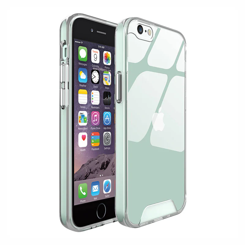 Crystal Clear Transparent Back Cover Case for Apple iPhone 7