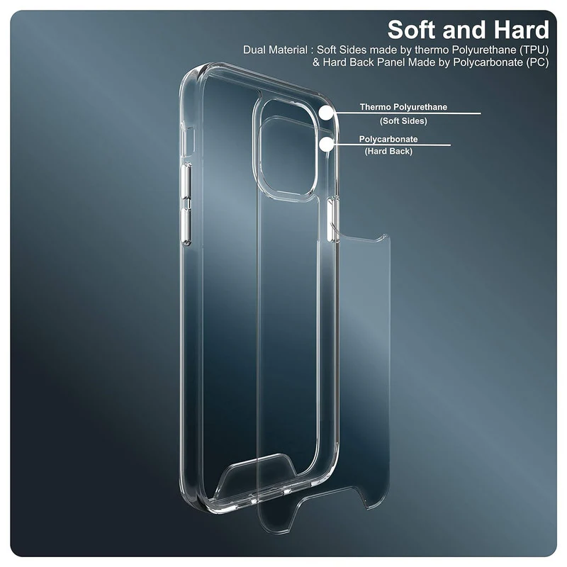 Crystal Clear Transparent Back Cover Case for Oneplus Nord 2 5G - Image 4