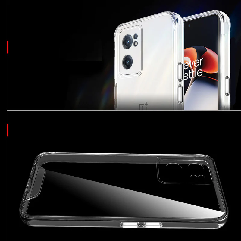 Crystal Clear Transparent Back Cover Case for OnePlus Nord CE 2 5G - Image 5