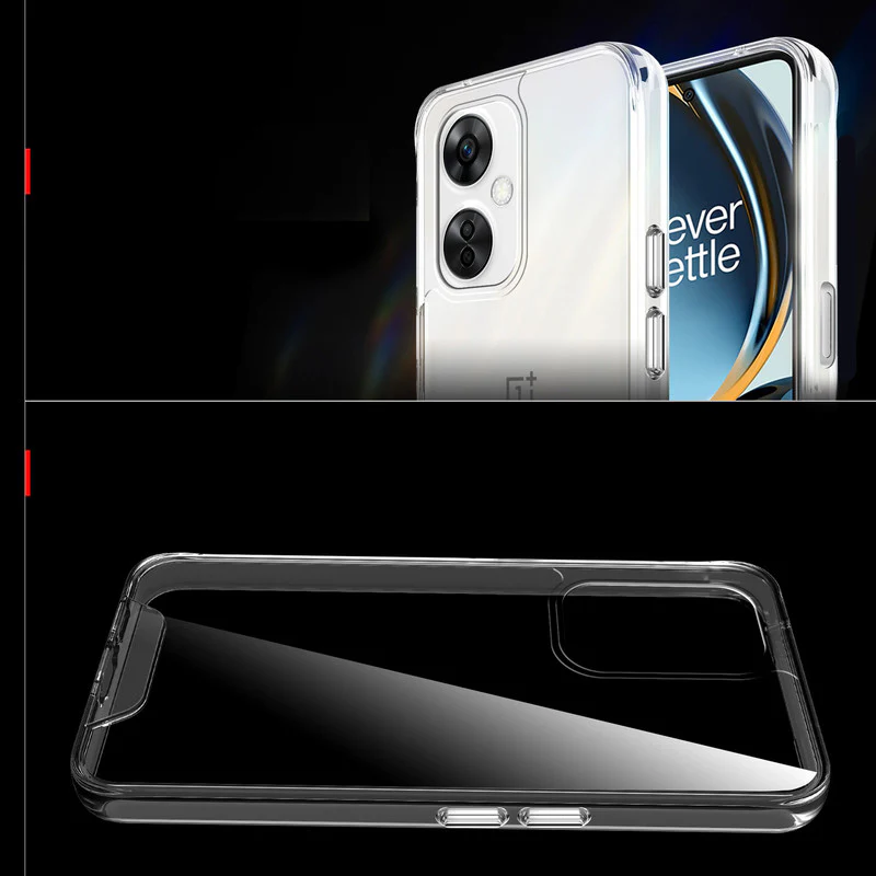 Crystal Clear Transparent Back Cover Case for OnePlus Nord CE 3 Lite 5G - Image 5