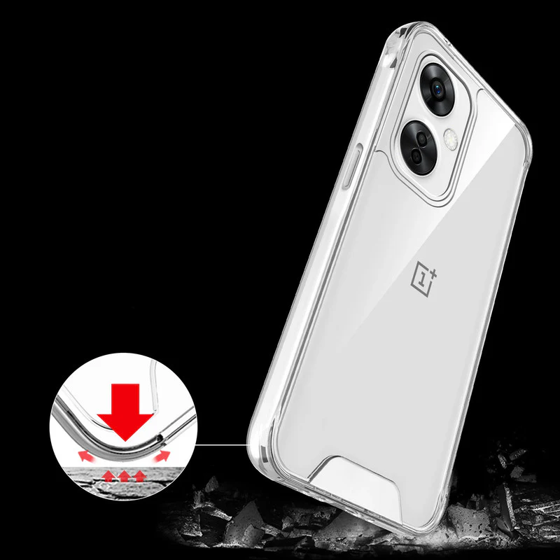 Crystal Clear Transparent Back Cover Case for OnePlus Nord CE 3 Lite 5G - Image 6