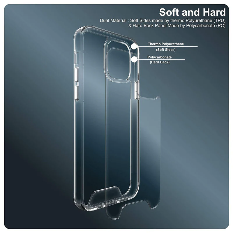Crystal Clear Transparent Back Cover Case for Samsung S23 5G - Image 4