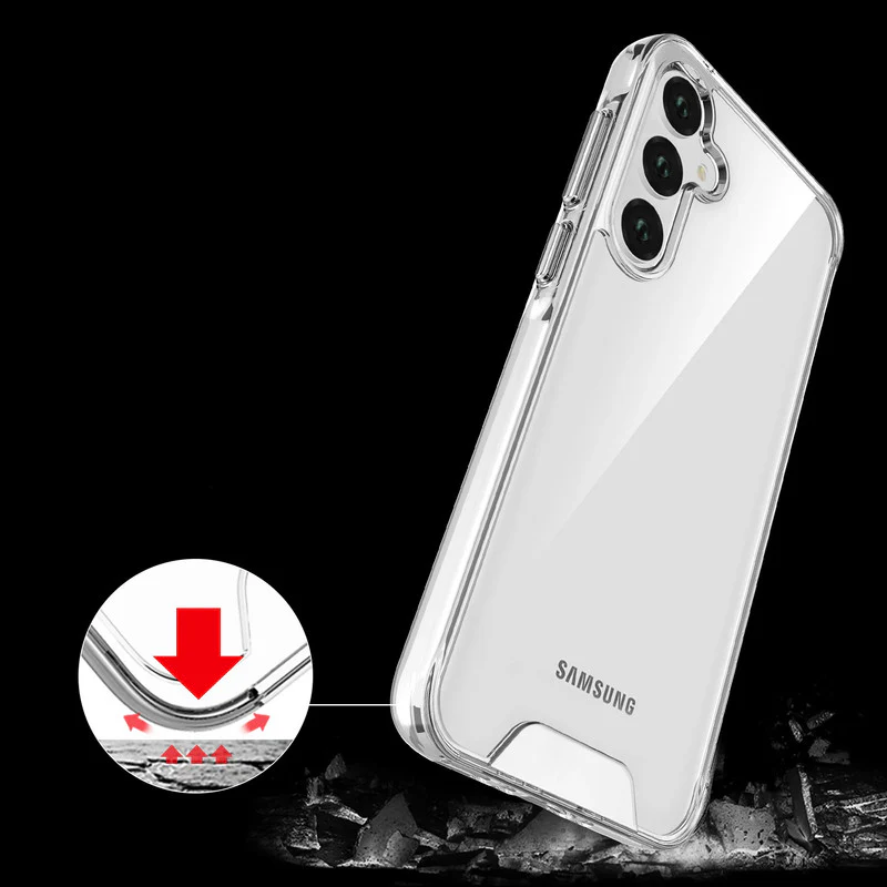 Crystal Clear Transparent Back Cover Case for Samsung S23 5G - Image 6