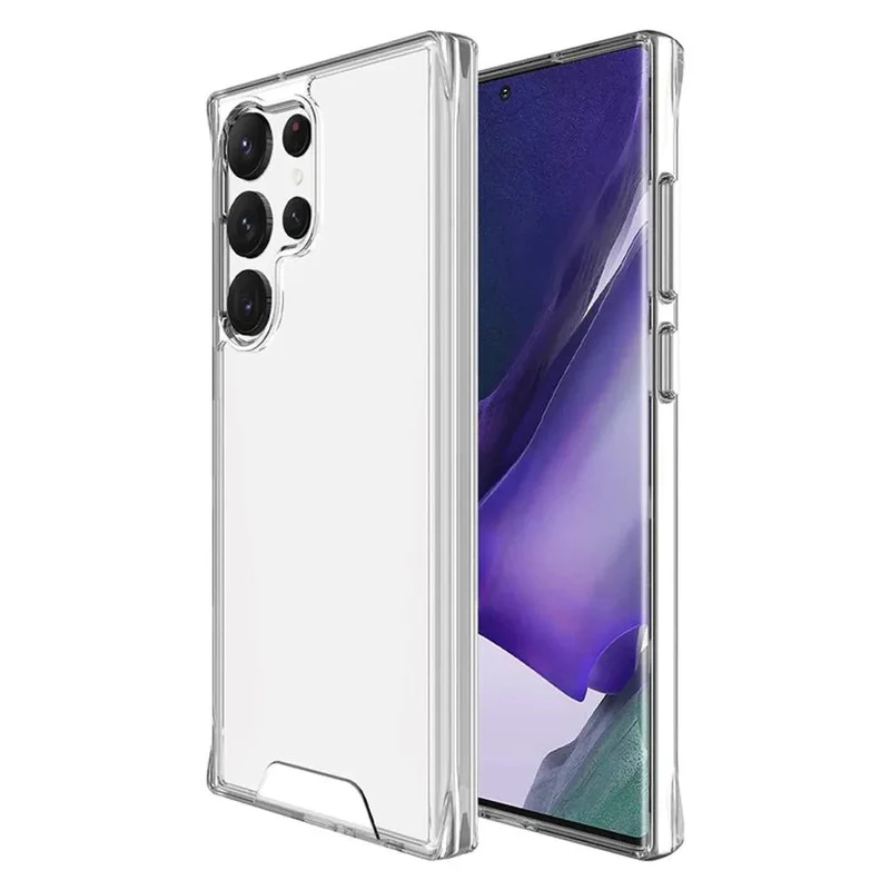Crystal Clear Transparent Back Cover Case for Samsung S23 Ultra 5G - Image 8