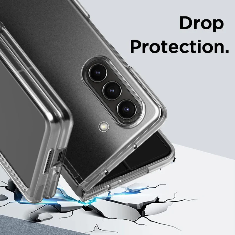 Crystal Clear Transparent Back Cover for Samsung Z Fold 6 - Image 4