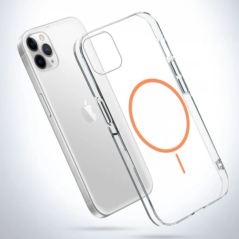Crystal Clear Anti-Yellowing Wireless Charging Support Case Apple iphone 11 Pro Max - Image 31