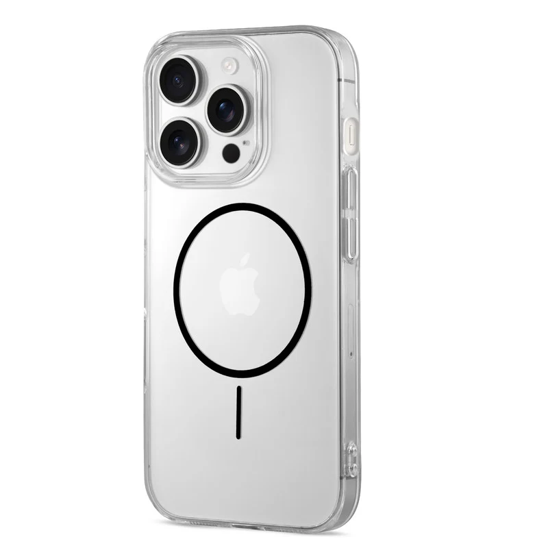 Crystal Clear Anti-Yellowing Wireless Charging Support Case For Apple iphone 12 Pro Max - Image 5
