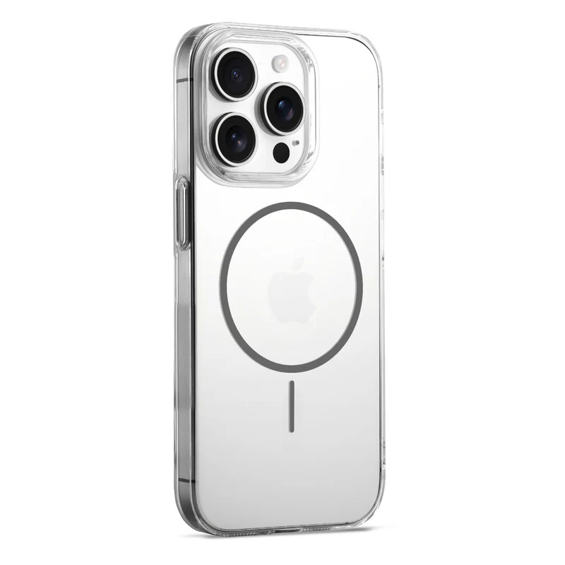 Crystal Clear Anti-Yellowing Wireless Charging Support Case For Apple iphone 13 Pro Max - Image 18
