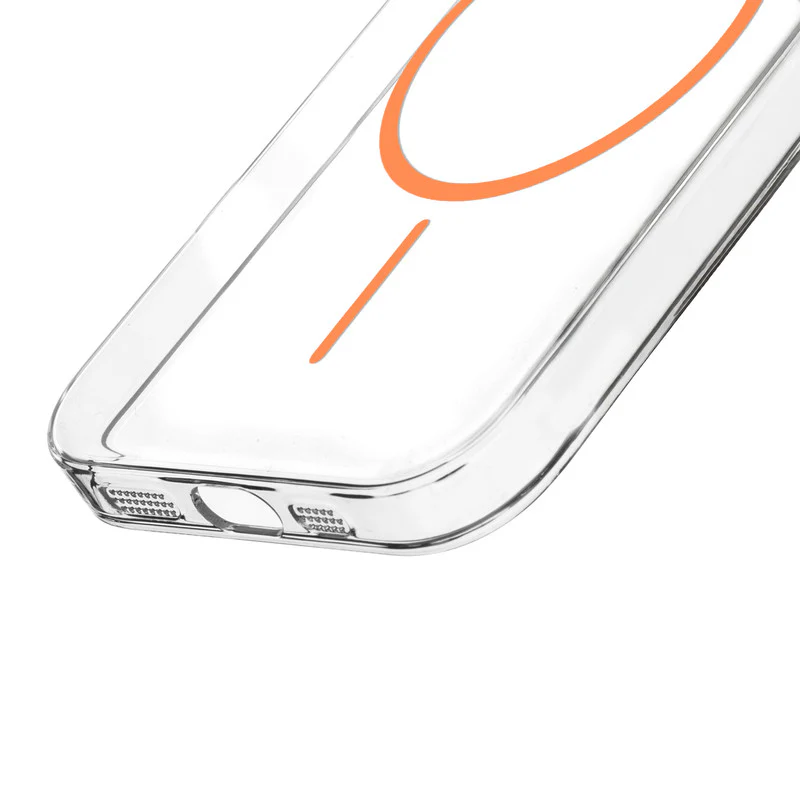 Crystal Clear Anti-Yellowing Wireless Charging Support Case For Apple iphone 13 Pro Max - Image 28