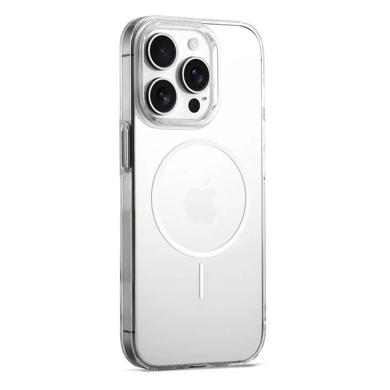 Crystal Clear Anti-Yellowing Wireless Charging Support Case For Apple iphone 13 Pro Max - Image 32