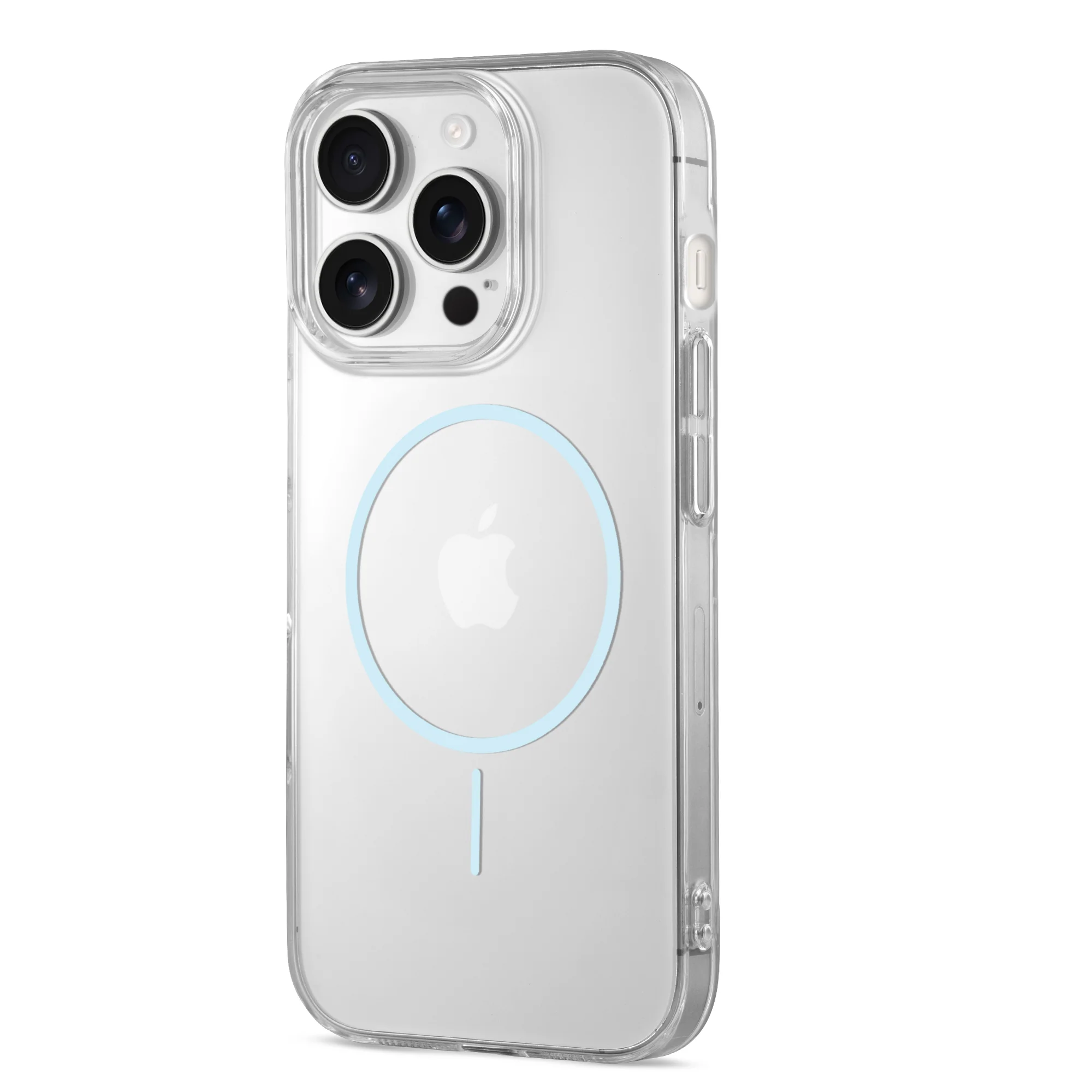 Crystal Clear Anti-Yellowing Wireless Charging Support Case For Apple iphone 13 Pro Max - Image 47