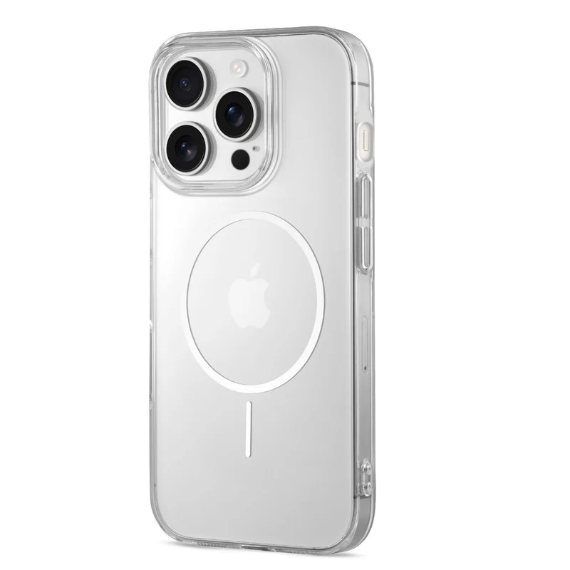 Crystal Clear Anti-Yellowing Wireless Charging Support Case For Apple iphone 14 Pro - Image 33