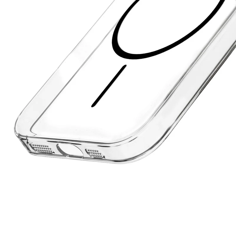 Crystal Clear Anti-Yellowing Wireless Charging Support Case For Apple iphone 14 Pro Max - Image 7