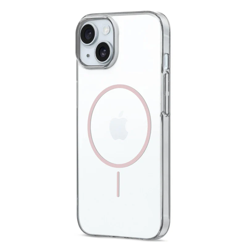 Crystal Clear Anti-Yellowing Wireless Charging Support Case For Apple iPhone 15 - Image 19