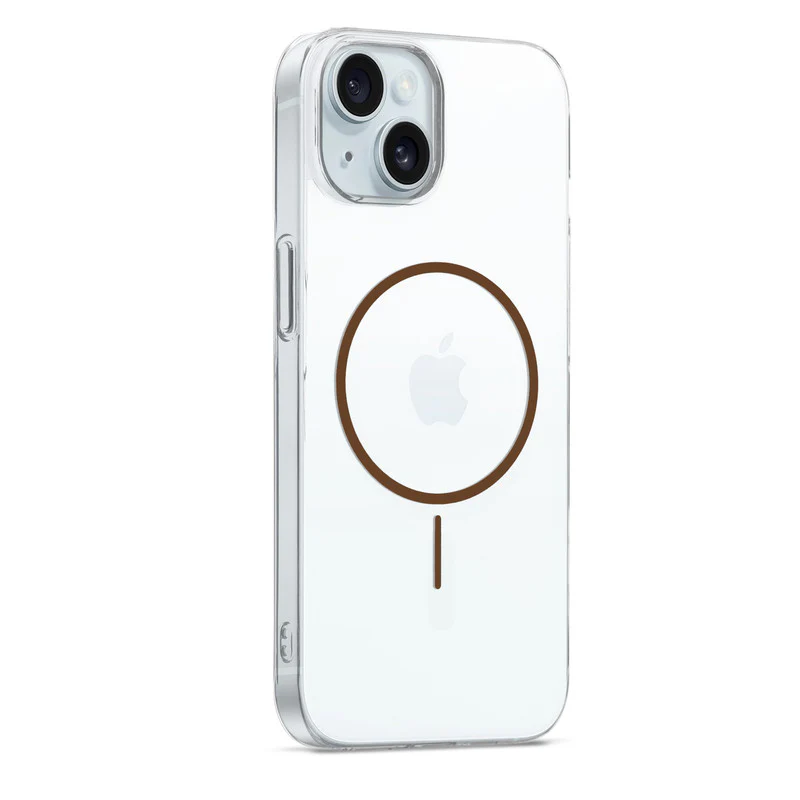 Crystal Clear Anti-Yellowing Wireless Charging Support Case For Apple iPhone 15 Plus - Image 11