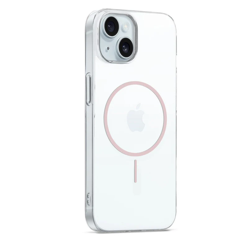 Crystal Clear Anti-Yellowing Wireless Charging Support Case For Apple iPhone 15 Plus - Image 18