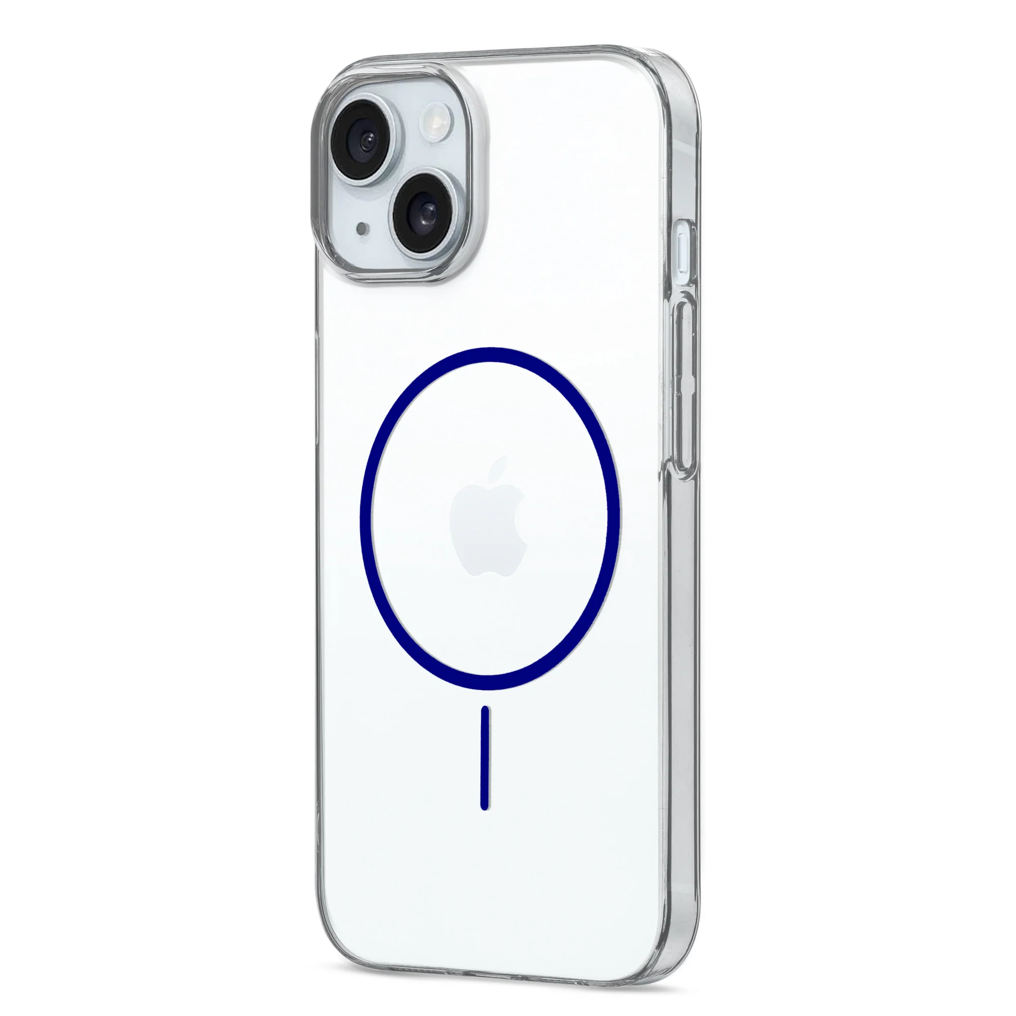 Crystal Clear Anti-Yellowing Wireless Charging Support Case For Apple iPhone 15 Plus - Image 54