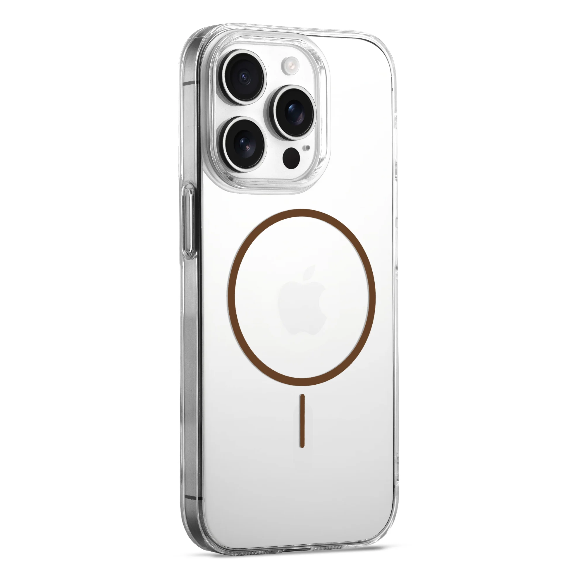 Crystal Clear Anti-Yellowing Wireless Charging Support Case For Apple iPhone 15 Pro Max - Image 32