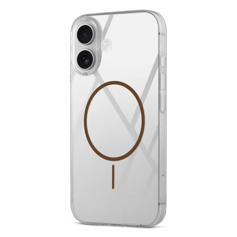 Crystal Clear Anti-Yellowing Wireless Charging Support Case For Apple iPhone 16 - Image 12