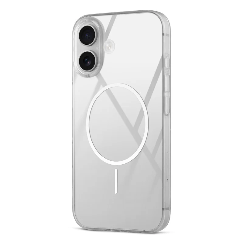 Crystal Clear Anti-Yellowing Wireless Charging Support Case For Apple iPhone 16 - Image 40