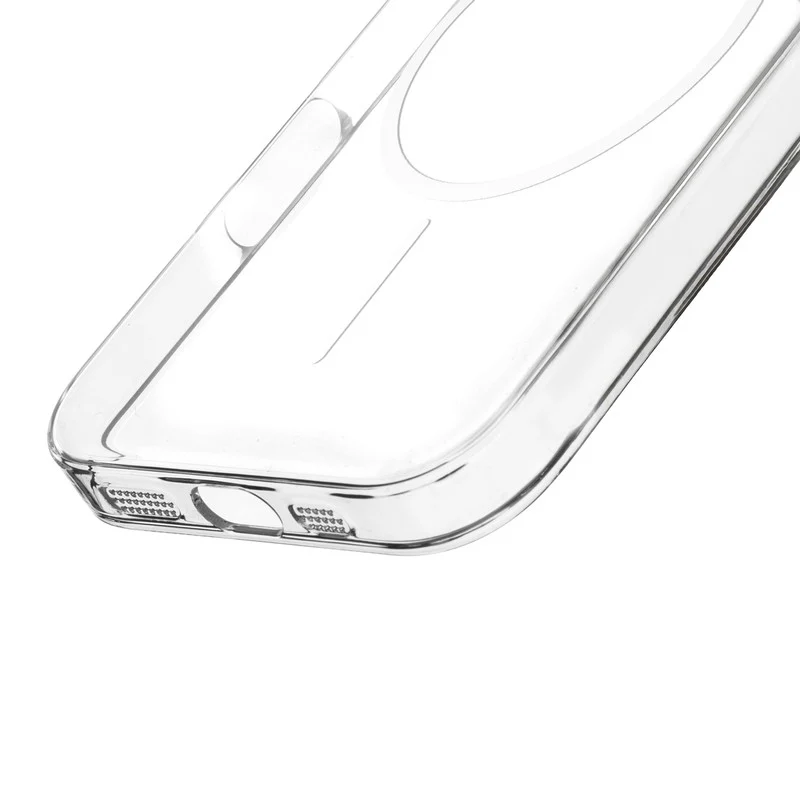 Crystal Clear Anti-Yellowing Wireless Charging Support Case For Apple iPhone 16 - Image 42