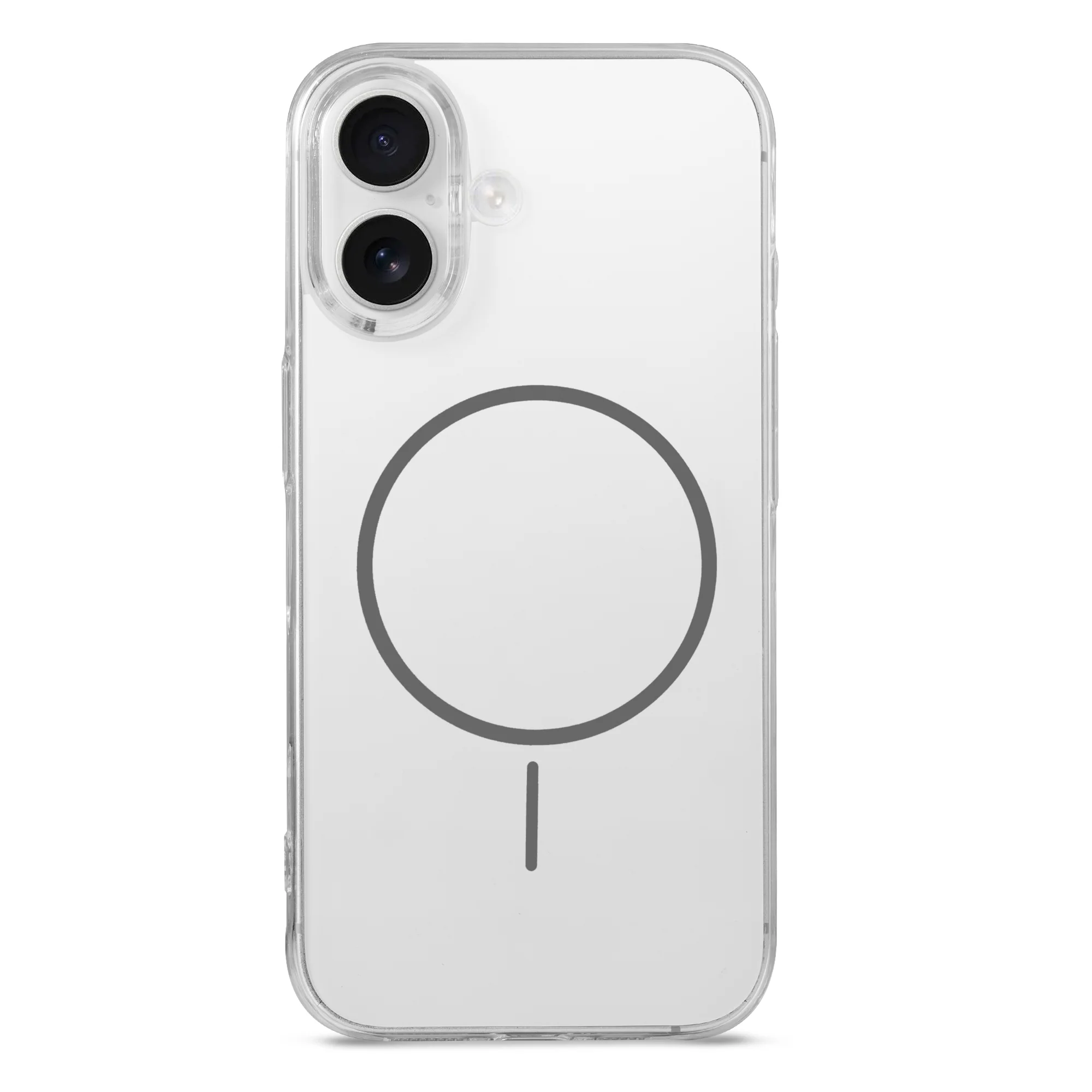 Crystal Clear Anti-Yellowing Wireless Charging Support Case For Apple iPhone 16 - Image 48