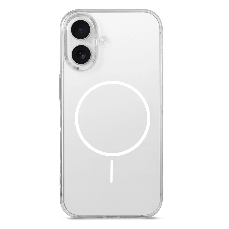Crystal Clear Anti-Yellowing Wireless Charging Support Case For Apple iPhone 16 Plus - Image 41