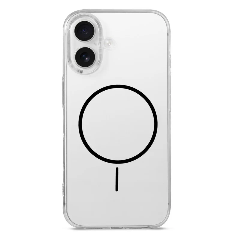 Crystal Clear Anti-Yellowing Wireless Charging Support Case For Apple iPhone 16 Plus - Image 6