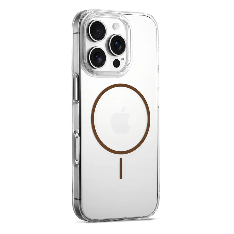 Crystal Clear Anti-Yellowing Wireless Charging Support Case For Apple iPhone 16 Pro - Image 11