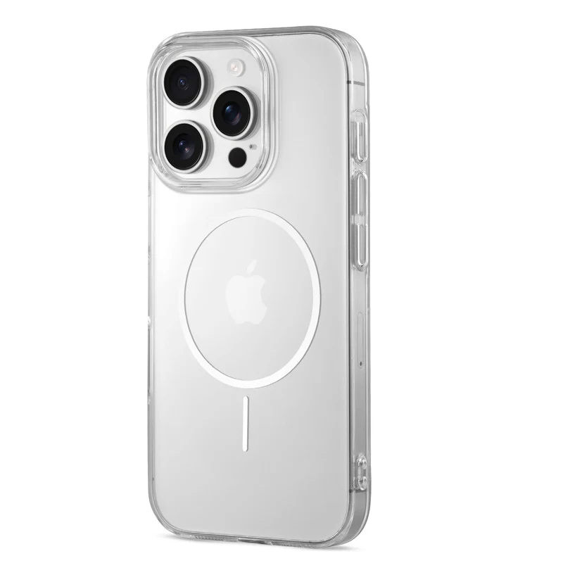 Crystal Clear Anti-Yellowing Wireless Charging Support Case For Apple iPhone 16 Pro - Image 26