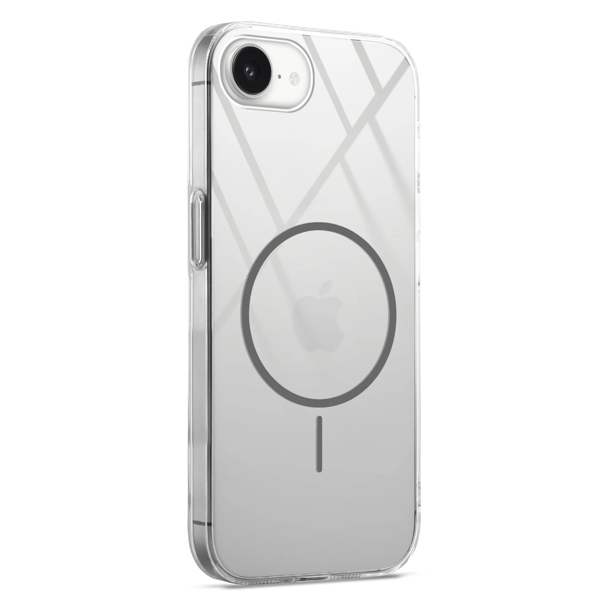 Crystal Clear Anti-Yellowing Wireless Charging Support Case For Apple iPhone 16e - Image 18