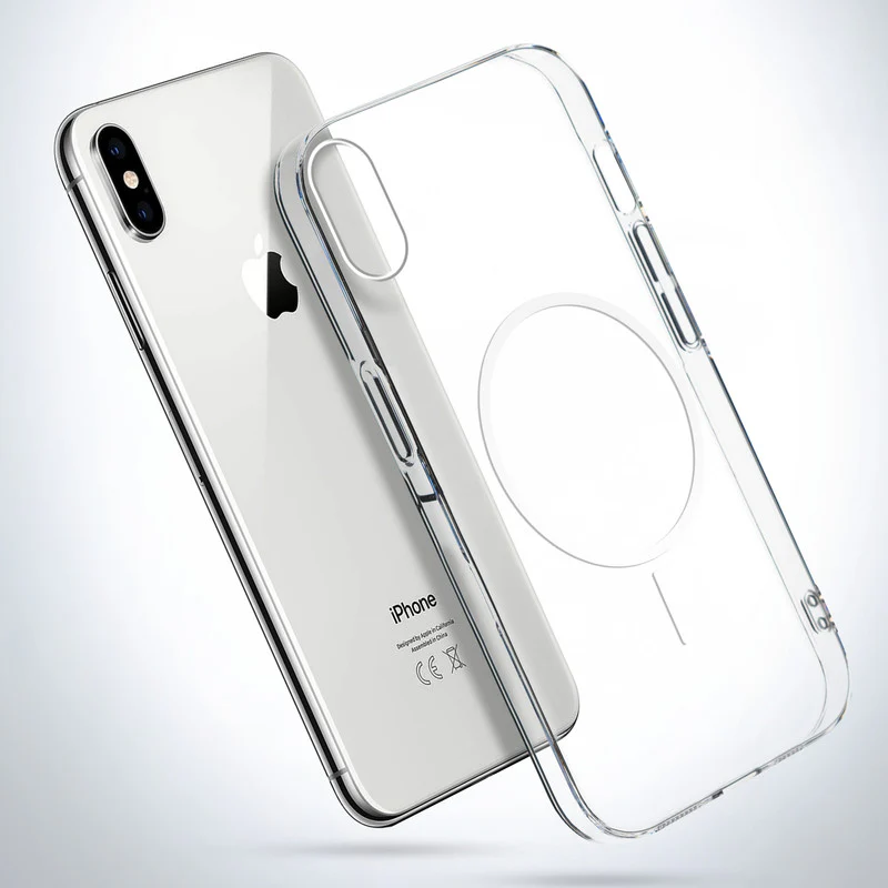 Crystal Clear Anti-Yellowing Wireless Charging Support Case For Apple iPhone X - Image 31