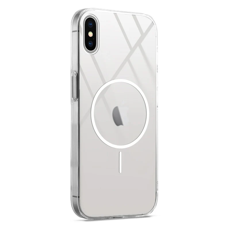 Crystal Clear Anti-Yellowing Wireless Charging Support Case For Apple iPhone X - Image 32