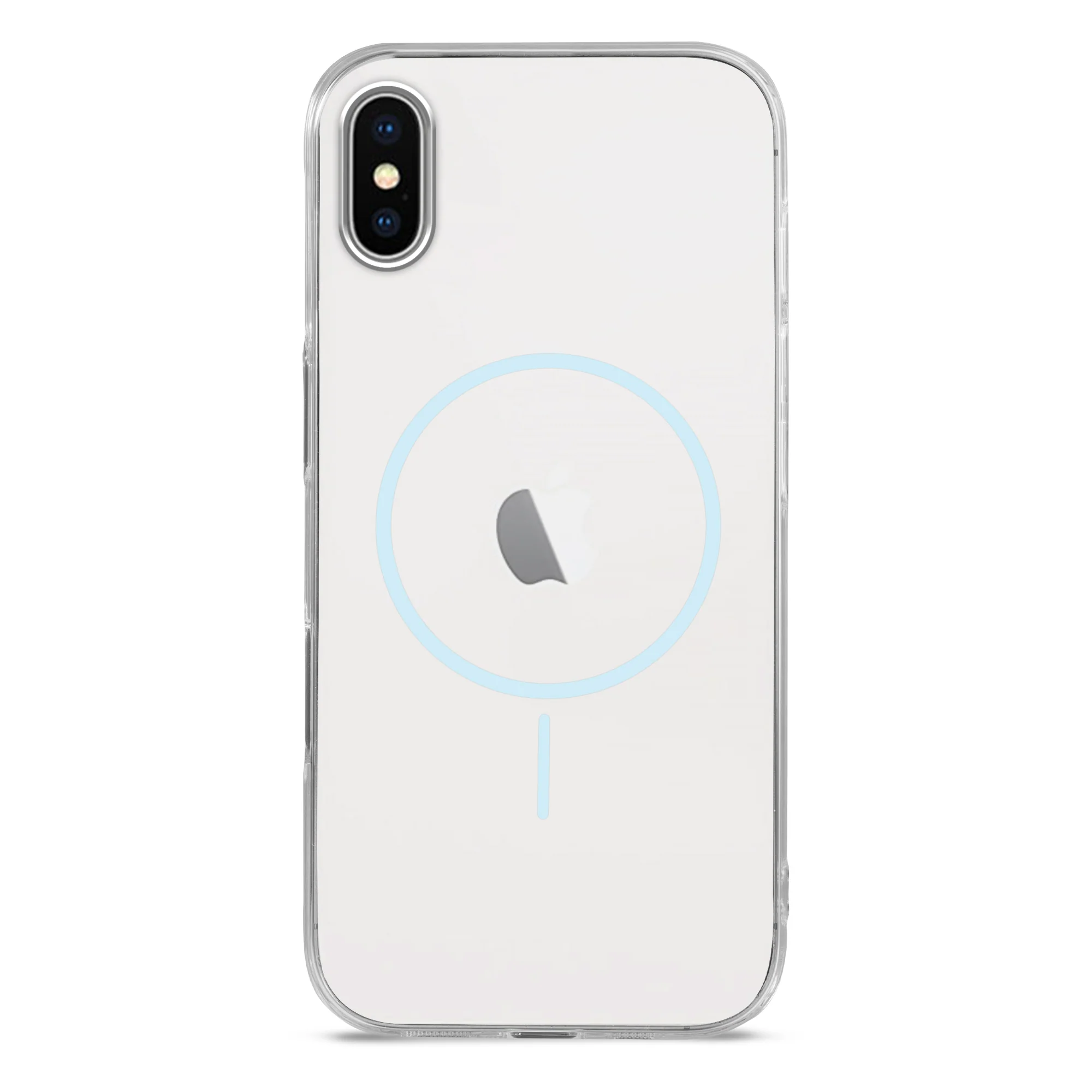 Crystal Clear Anti-Yellowing Wireless Charging Support Case For Apple iPhone X - Image 48