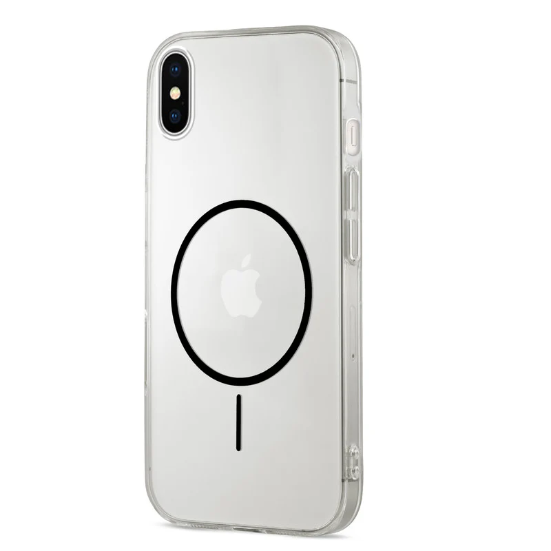 Crystal Clear Anti-Yellowing Wireless Charging Support Case For Apple iPhone X - Image 5