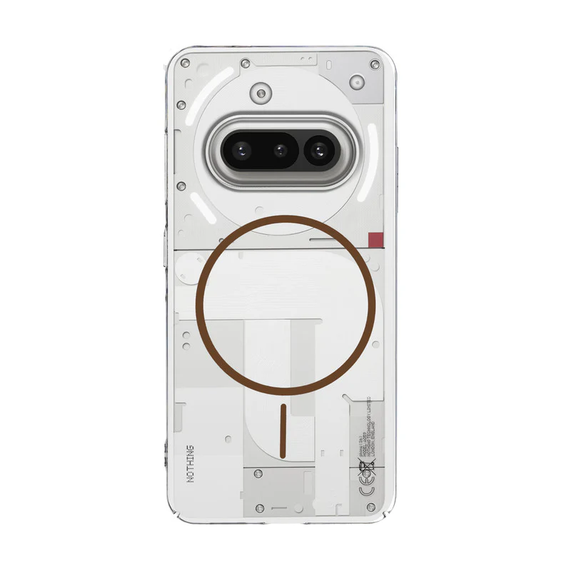 Crystal Clear Anti-Yellowing Wireless Charging Support Case For Nothing Phone 3A 5G - Image 13
