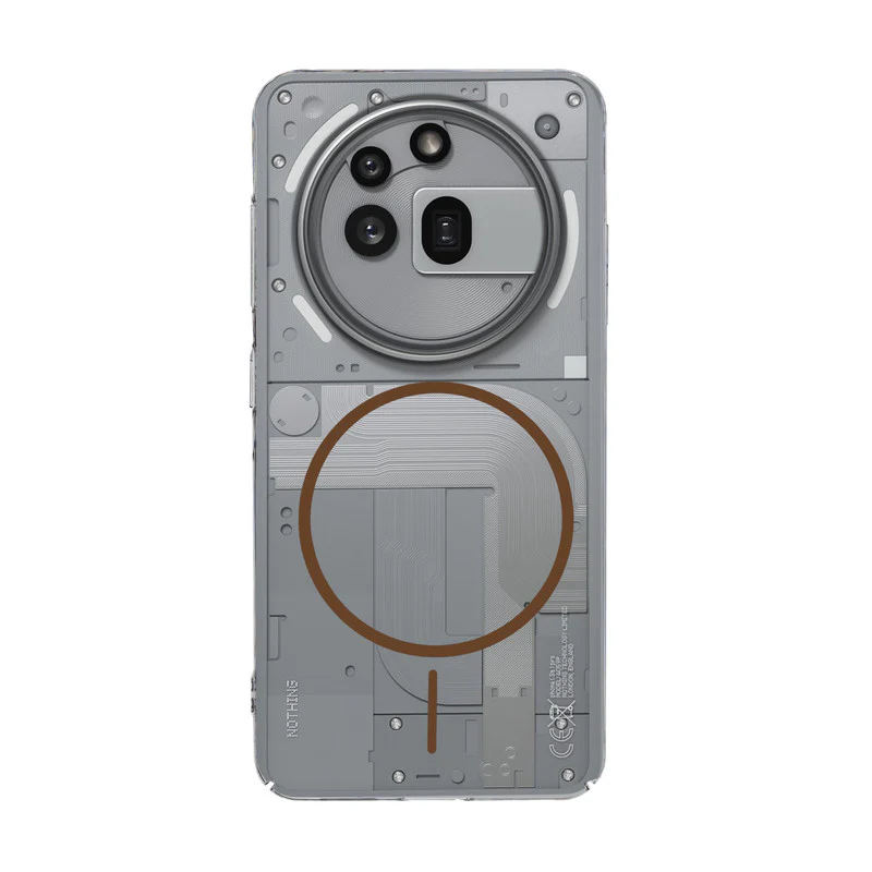 Crystal Clear Anti-Yellowing Wireless Charging Support Case For Nothing Phone 3A Pro 5G - Image 13