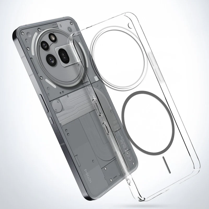 Crystal Clear Anti-Yellowing Wireless Charging Support Case For Nothing Phone 3A Pro 5G - Image 17