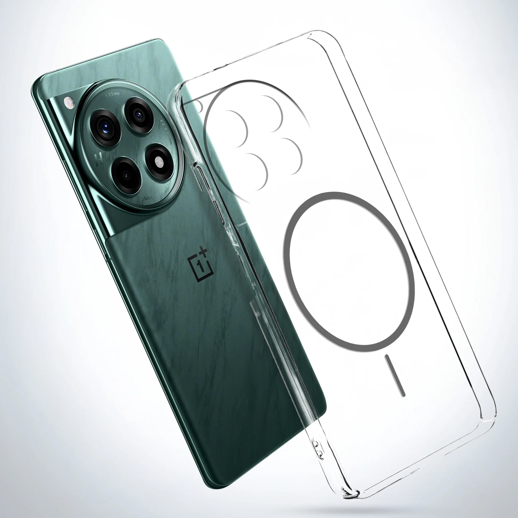 Crystal Clear Anti-Yellowing Wireless Charging Support Case For OnePlus 12R - Image 18