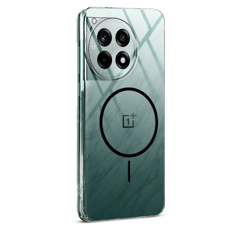 Crystal Clear Anti-Yellowing Wireless Charging Support Case For OnePlus 12R - Image 4