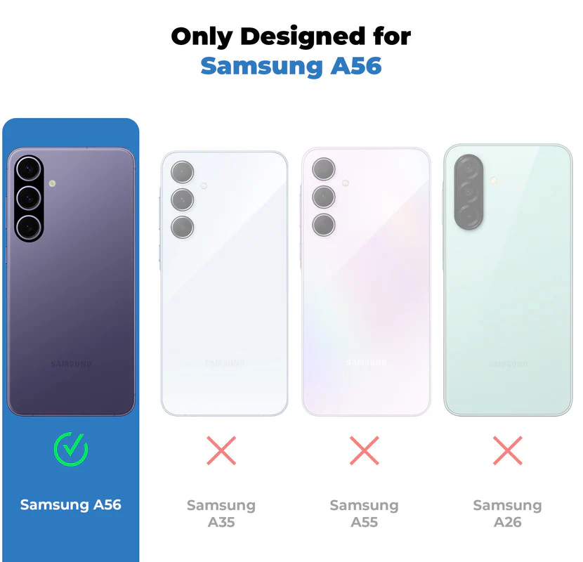 Crystal Clear Anti-Yellowing Wireless Charging Support Case For Samsung A56 5G - Image 9